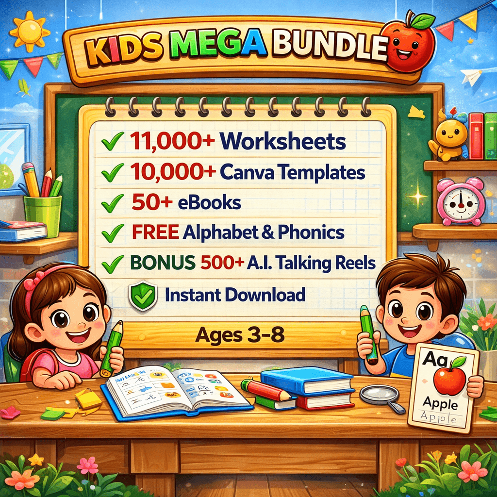 Kids Mega Bundle Slide 1